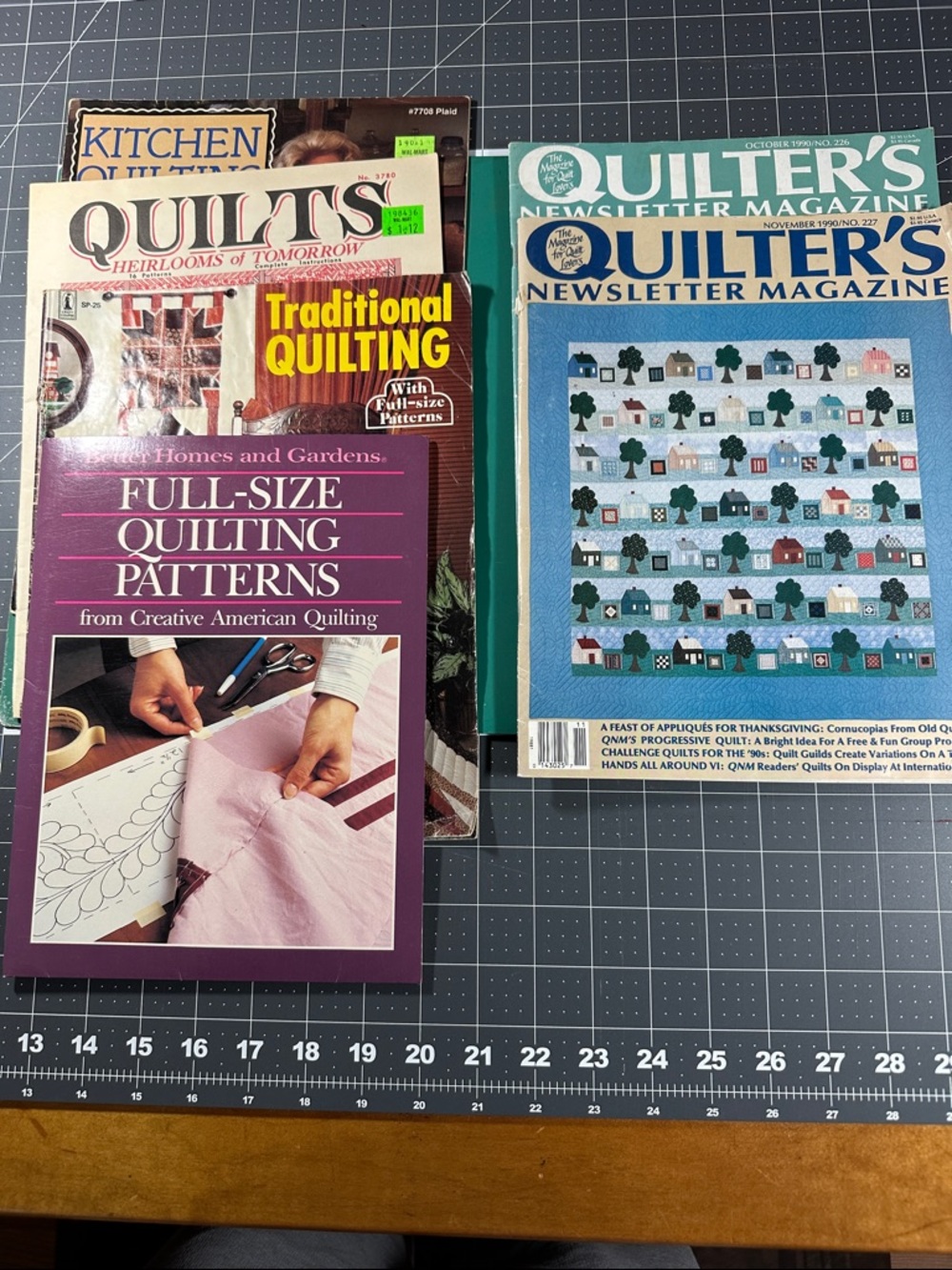 Vintage Quilting magazines Lot of 6